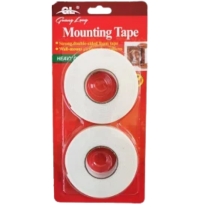 Double Side Mounting Tape 2-Way (2x5mt Roll)